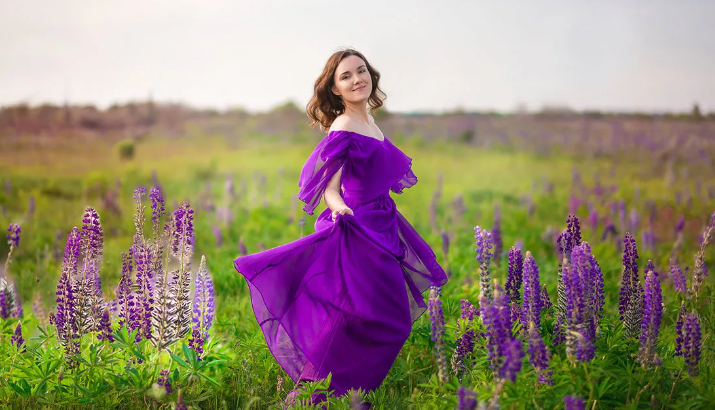 Лиловый цвет