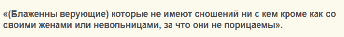 Описание гомосексуальности в коране