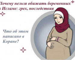 Почему нельзя обижать беременных в Исламе: грех, последствия. Как мусульмане должны относиться к беременным, беременным женам?