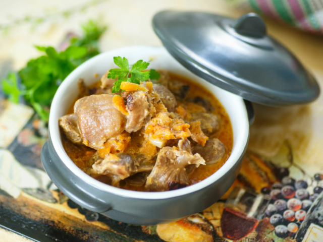 Как вкусно приготовить куриные желудки в сковороде: рецепты приготовления, фото