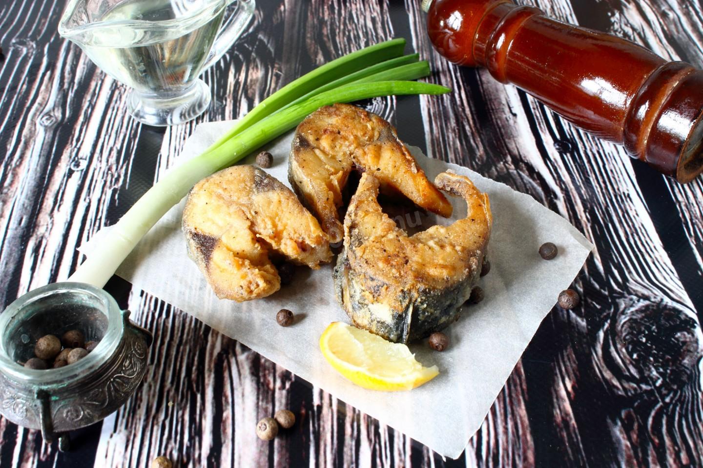 Скумбрия жареная