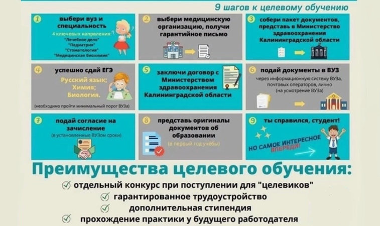 Целевое обучение получить просто