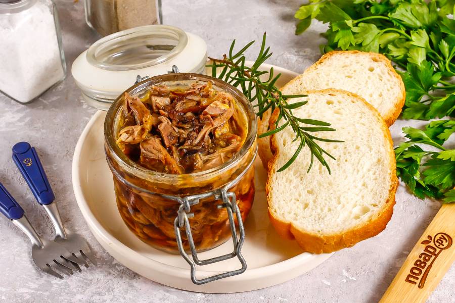 Рийет из курицы