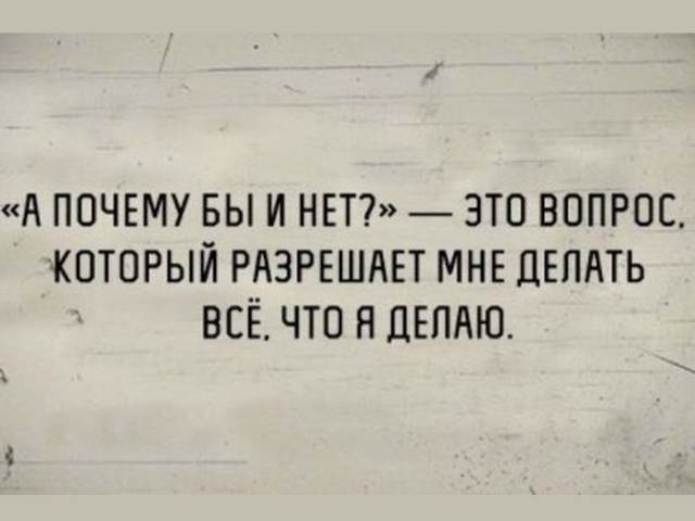 Что ответить, если тебе сказали «Почему бы и нет?»: примеры, оригинальные фразы
