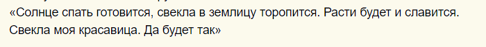 Проверенные шепотки на хороший урожай свеклы и морковки