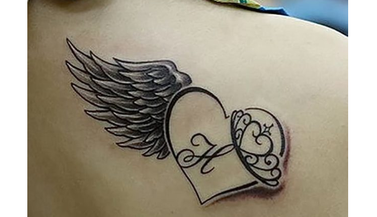 Эскиз в виде сердца