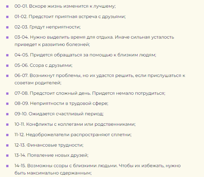 Значение любовной приметы про слезы по часам