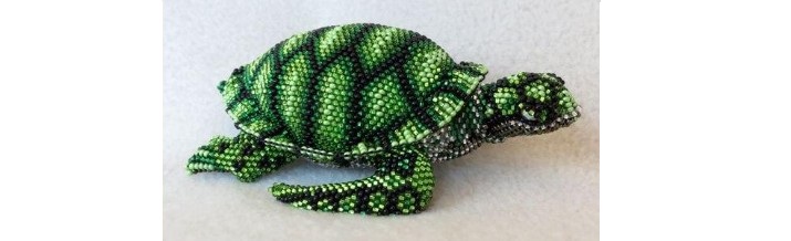Черепашка из бисера
