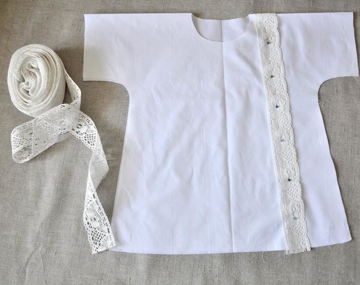 Lace shirt, how to sew?