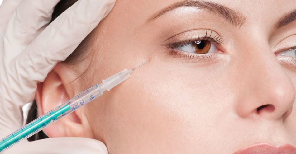 Injections around the eyes