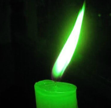 Зелёная свеча