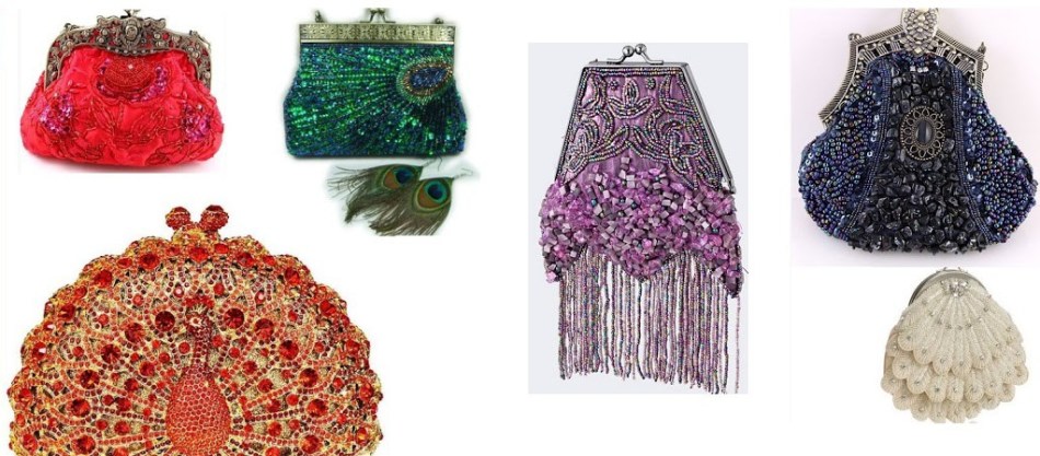 How to sew a clutch with beads in the style of boho?