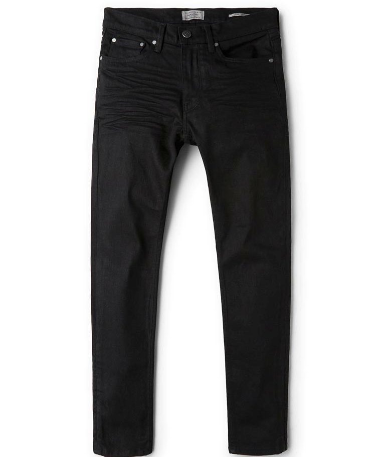 Black stylish male jeans in Lamoda