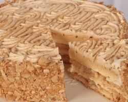 Recepti za torte. Kako brzo kuhati jednostavan kućni kolač? Napoleon torta, med, čokolada, Prag