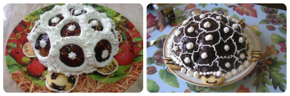 Торт изумрудная черепаха на сковороде рецепт с фото пошагово