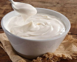 What can be prepared from sour cream residues?