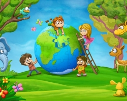 Middle on ecology for preschoolers and schoolchildren - the best selection for lessons, presentations, information events