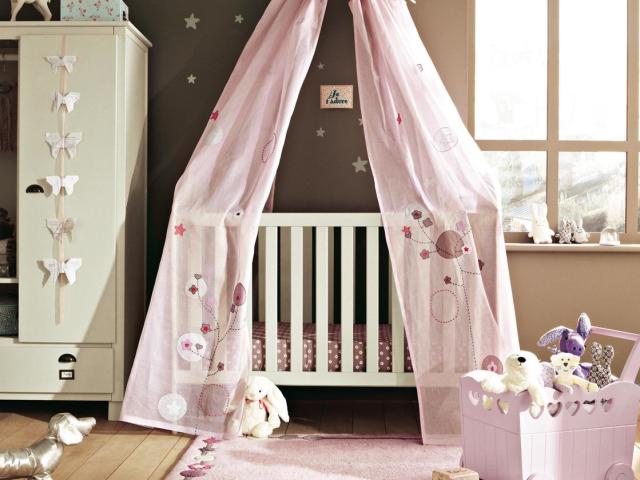 How to sew a children's canopy on a crib with your own hands? Pattern of a children's canopy