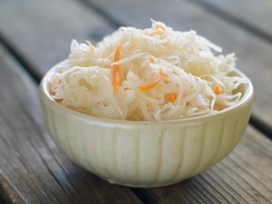 Sauerkraut with horseradish