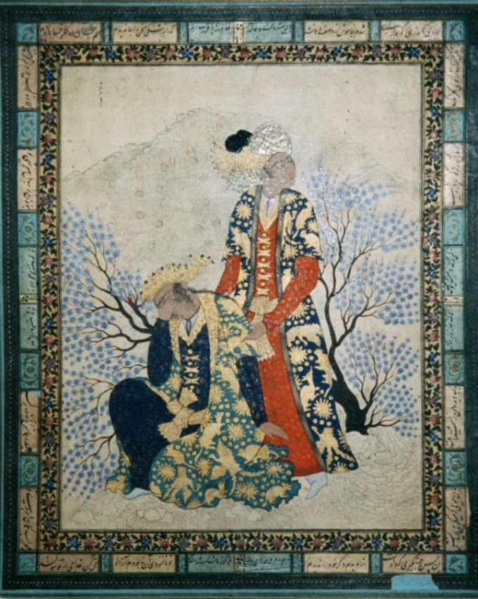 Загадочная персидская миниатюра из квартиры-музея, подаренная льву николаевичу матерью