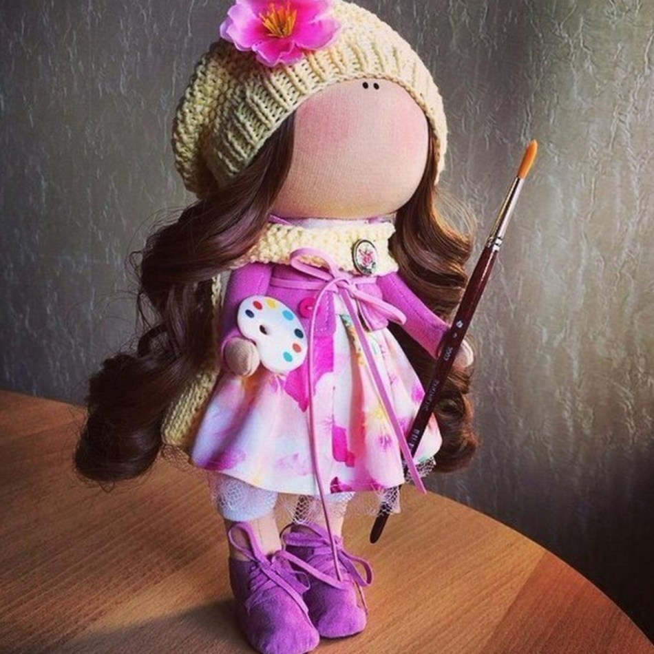 Как сшить куклу: 15 мастер-классов   БОНУС по росписи лица текстильной куклы | Журнал Ярмарки Мастеров