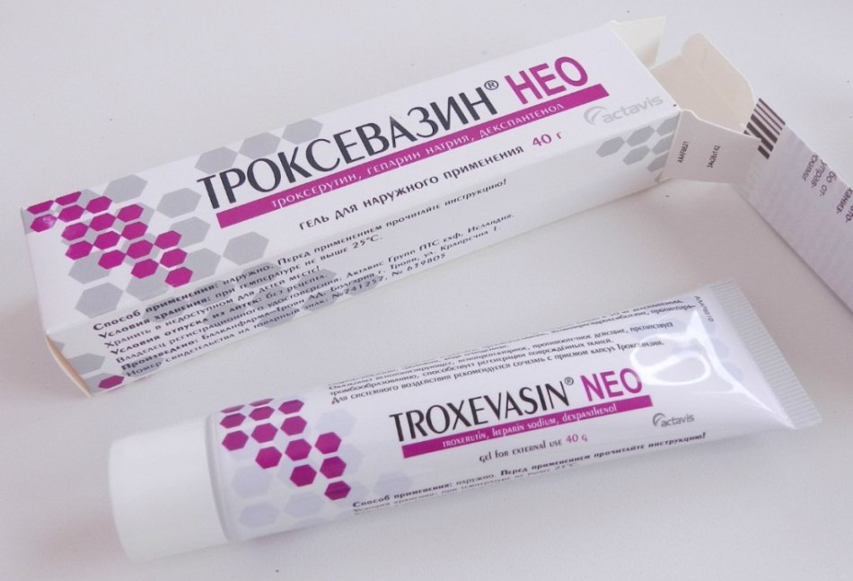 Troxevazin will help with bruises and shots