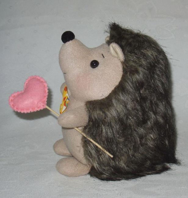 Hedgehog from fur