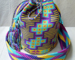 Qu'est-ce que le mochil colombien et comment le tricoter? Schéma de tricot de l'urine colombienne: instructions, description