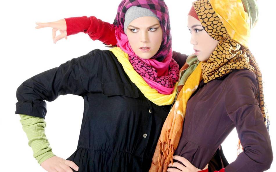 Как красиво завязать шарф-платок на голове?