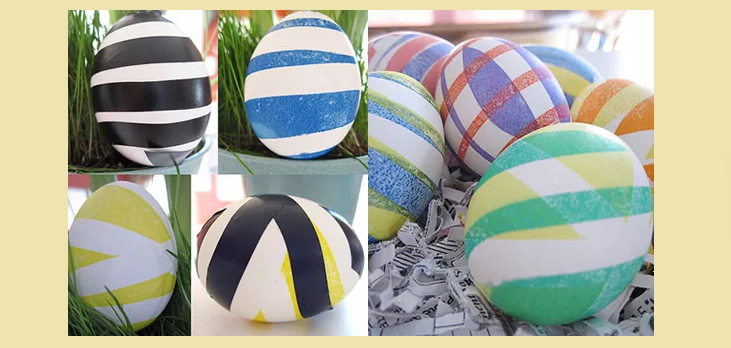 Methods of painting eggs using island