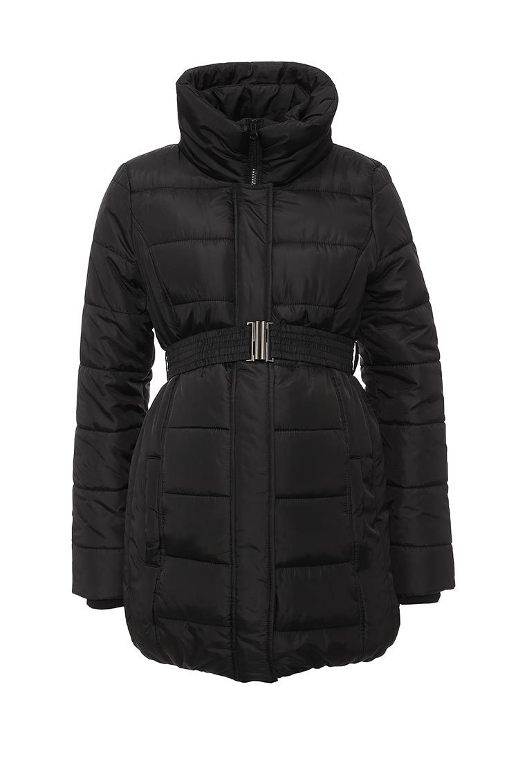 Black down jacket for pregnant women from mamalicious