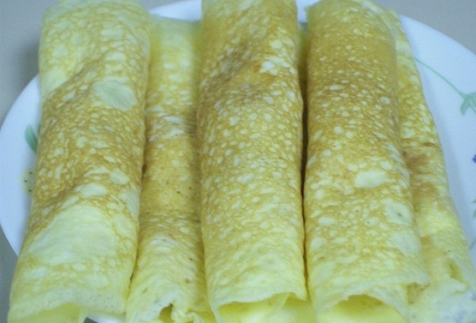 Panqueques con salvado de avena en la receta de Ducan