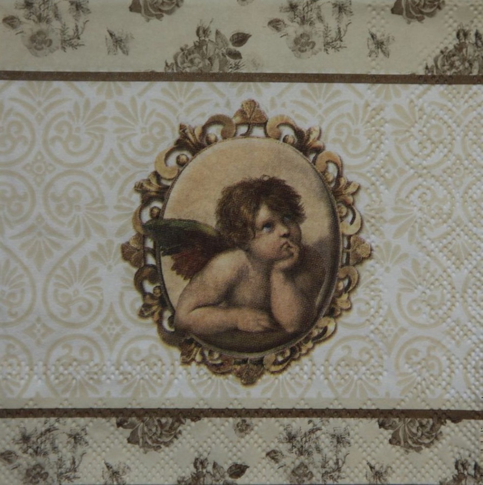 These napkins can be used for decoupage of furniture in the Victorian style