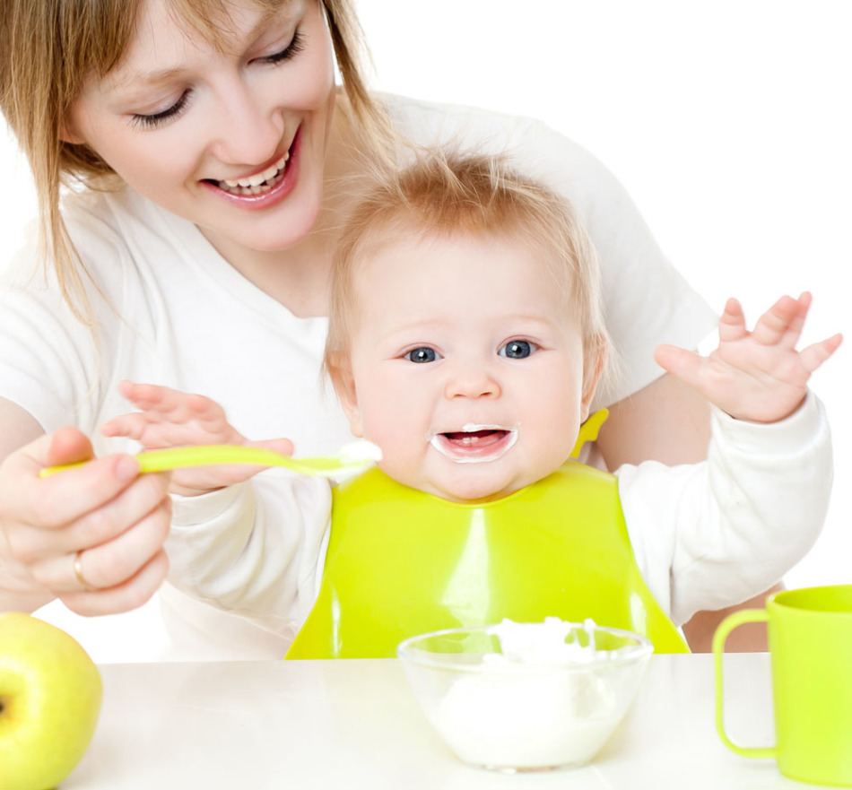 Soupe pour un bébé d'un an