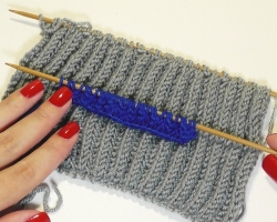 How to knit an elastic band with knitting needles? Types of gum with knitting needles: Description, photo