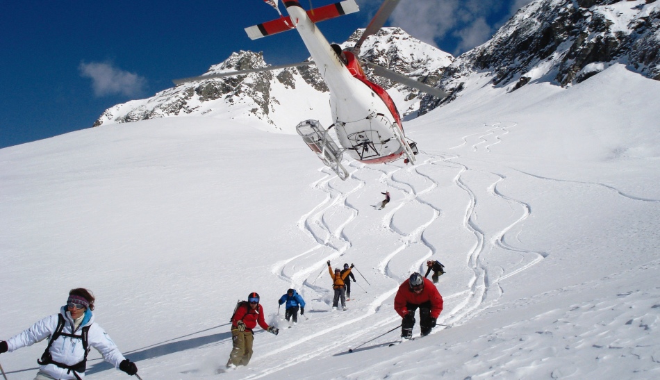 Ski resort, Italy