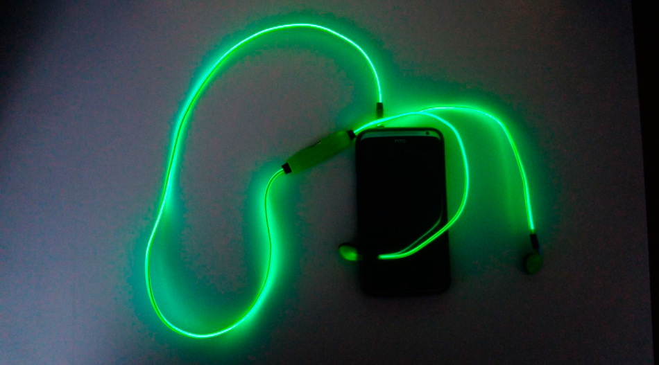 Auriculares luminosos para AliExpress