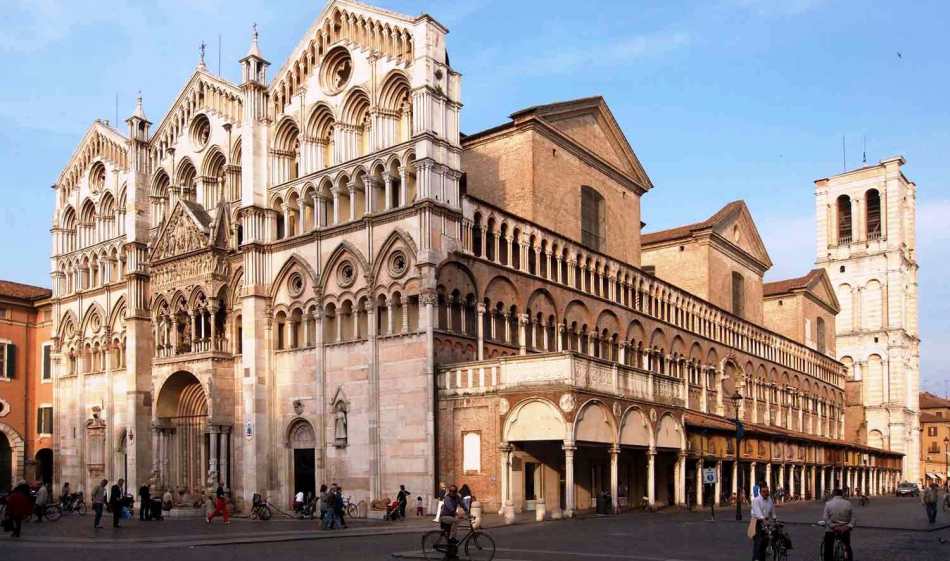 Cathédrale Ferrara, Italie
