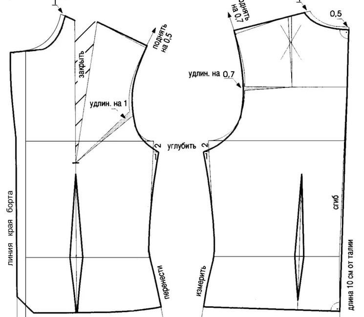Ženski telovnik v kombinaciji iz različnih tkanin - usnje in šifon