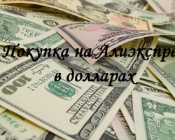 Aliexpress v dolarjih v ruščini - nakupi, katalog, cene in plačilo v dolarjih. Kako ugotoviti menjalni tečaj za jeklo za Aliexpress za danes?