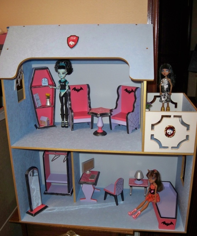 Кукольный домик своими руками из фанеры: схема, чертежи | LS