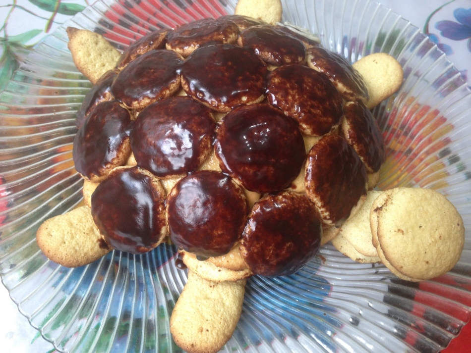 8 торт черепаха со сметанным кремом торт черепаха со сметанным кремом