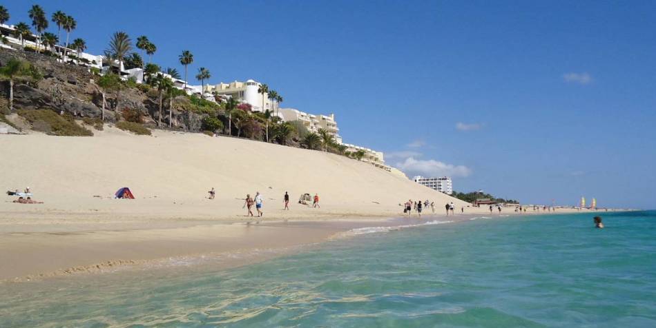 Costa Kalma Beach, FuertEventure, Kanári -szigetek