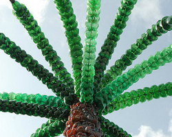 Bagaimana cara membuat pohon palem yang besar dan kecil dari botol plastik? Langkah -BY -Instruksi Langkah untuk Merakit Pohon Palm dari Botol Plastik