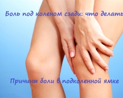 Why does it hurt under the knee: causes, signs of diseases, which doctor treats. Pain under the knee in the back: treatment with drugs, diagnosis and prevention of diseases, folk treatment methods