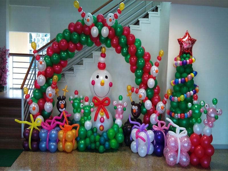 การตกแต่งปีใหม่จาก Garlands of Balls, Idea 7