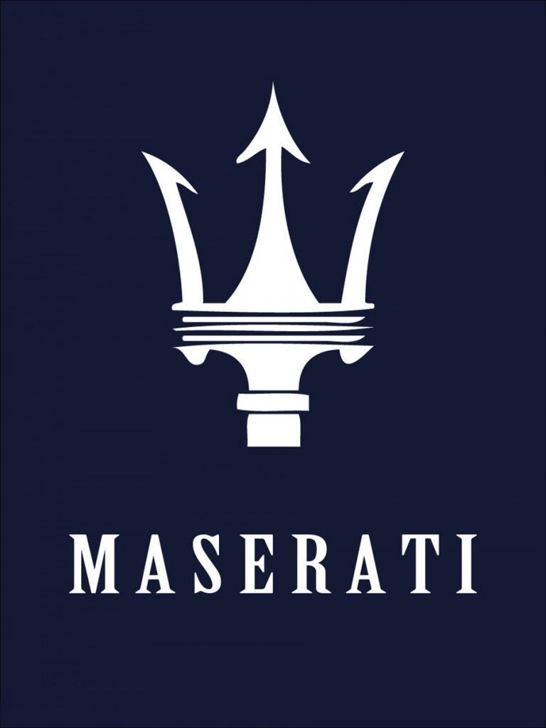 Эмблема maserati