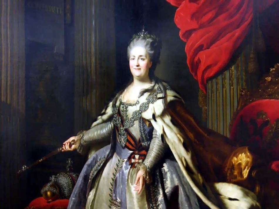 Empress Catherine the Second - a bright representative of her name