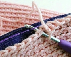 Ako ručne šiť zips v pletenom produkte: 4 populárne metódy