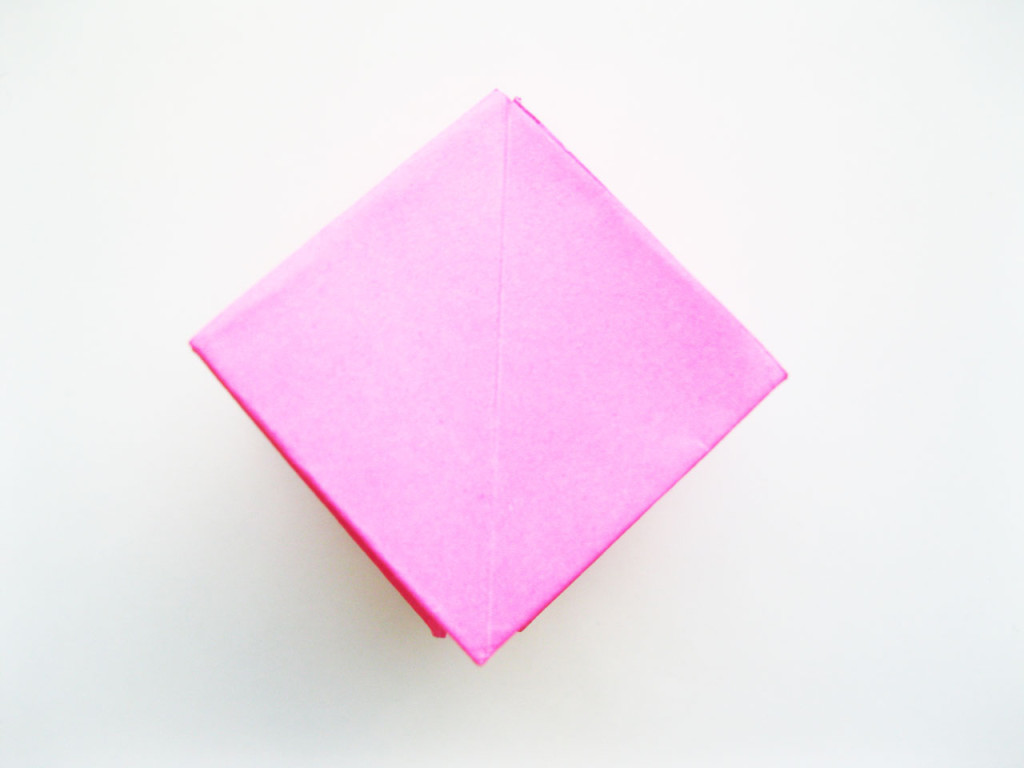 Двойной квадрат — базовая фигура оригами